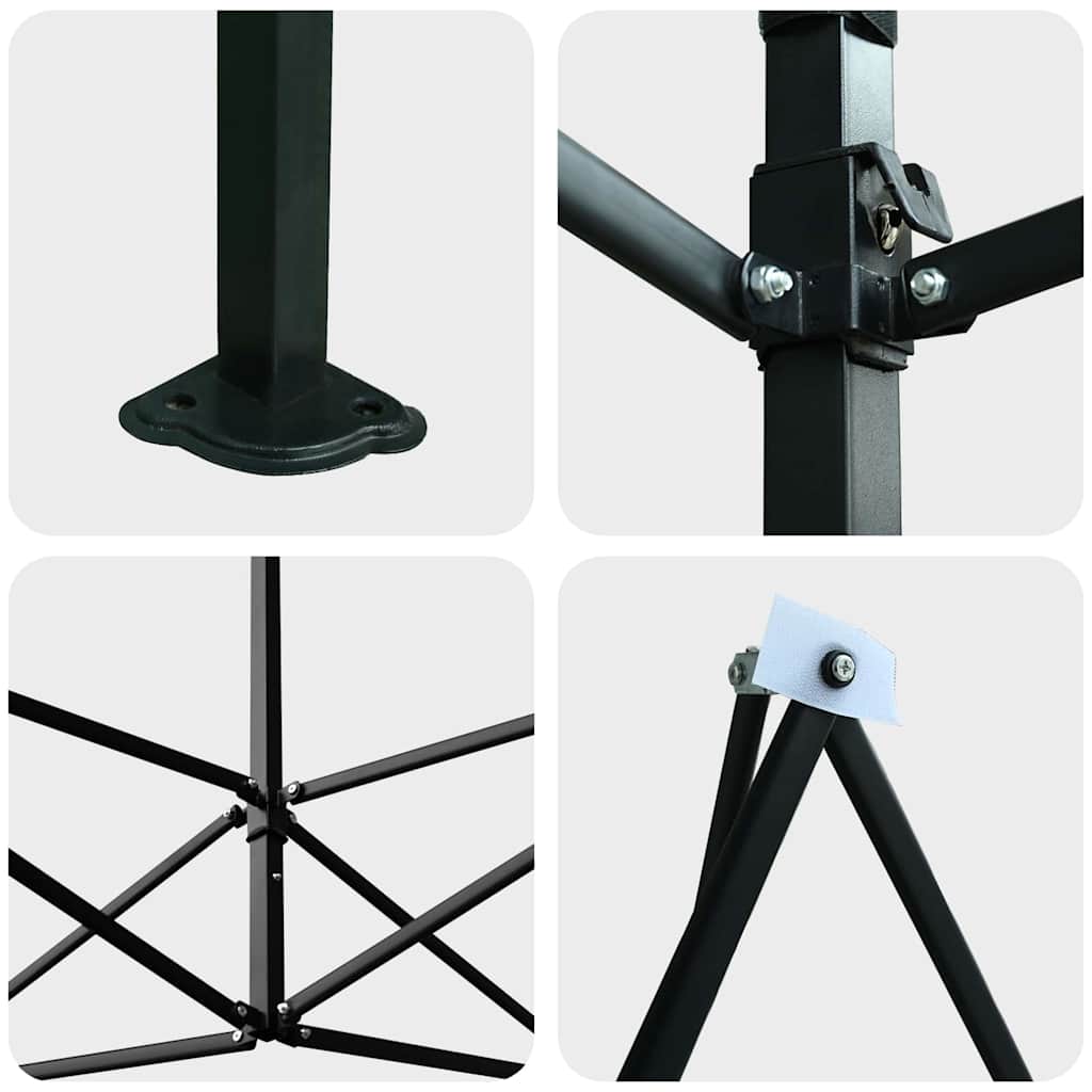 Serra con tetto Verde 290 x 870 x 315 cm Acciaio