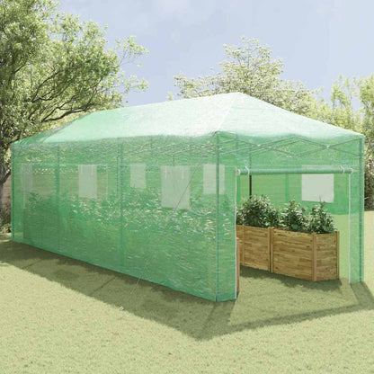Serra con struttura pop-up Verde 290 x 870 x 315 cm Ferro