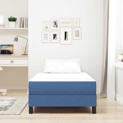 Materasso da Letto con materasso Blu 100 x 200 cm Tessuto - homemem39
