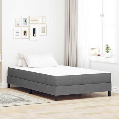 Materasso da Letto Grigio chiaro 120 x 190 cm Tessuto | homemem39