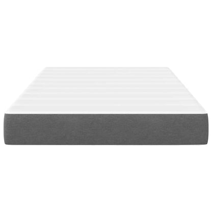 Materasso da Letto Grigio chiaro 120 x 190 cm Tessuto | homemem39