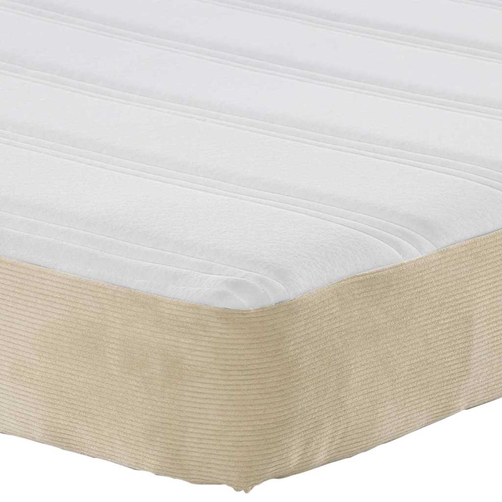 Materasso da Letto con materasso Salvia 120 x 190 cm Tessuto | homemem39