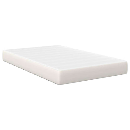 Materasso da Letto con materasso Crema 120 x 200 cm Tessuto | homemem39