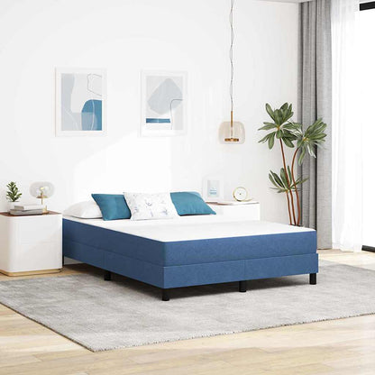 Materasso da Letto con materasso Blu 140 x 190 cm Tessuto - homemem39