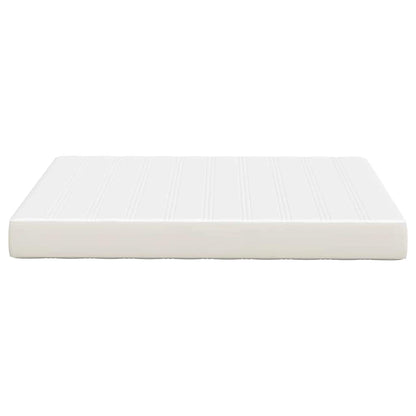 Materasso da Letto con materasso Crema 160 x 200 cm Tessuto - homemem39