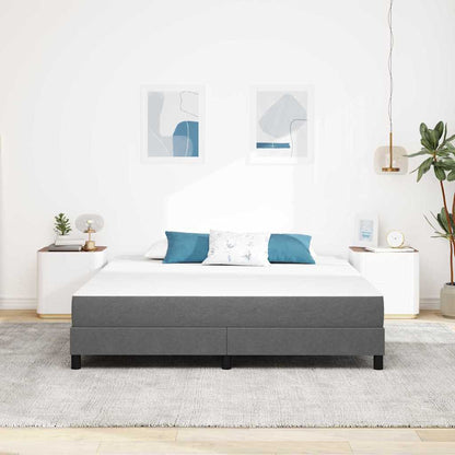 Materasso da Letto Grigio chiaro 180 x 200 cm Tessuto