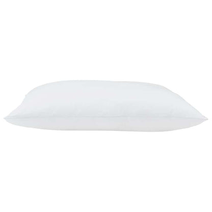 Cuscino 2 pcs Bianco 80 x 60 x 20 cm Cotone e Poliestere | homemem39