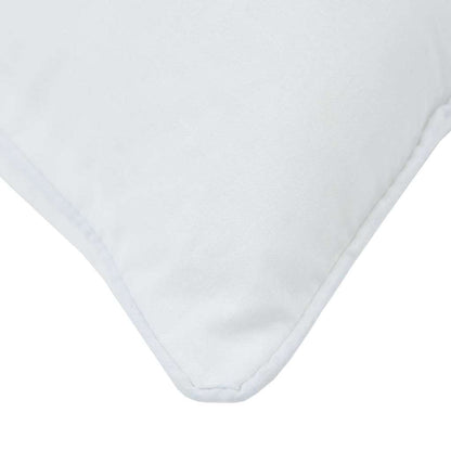 Cuscino 2 pcs Bianco 80 x 80 x 40 cm Cotone e Poliestere | homemem39