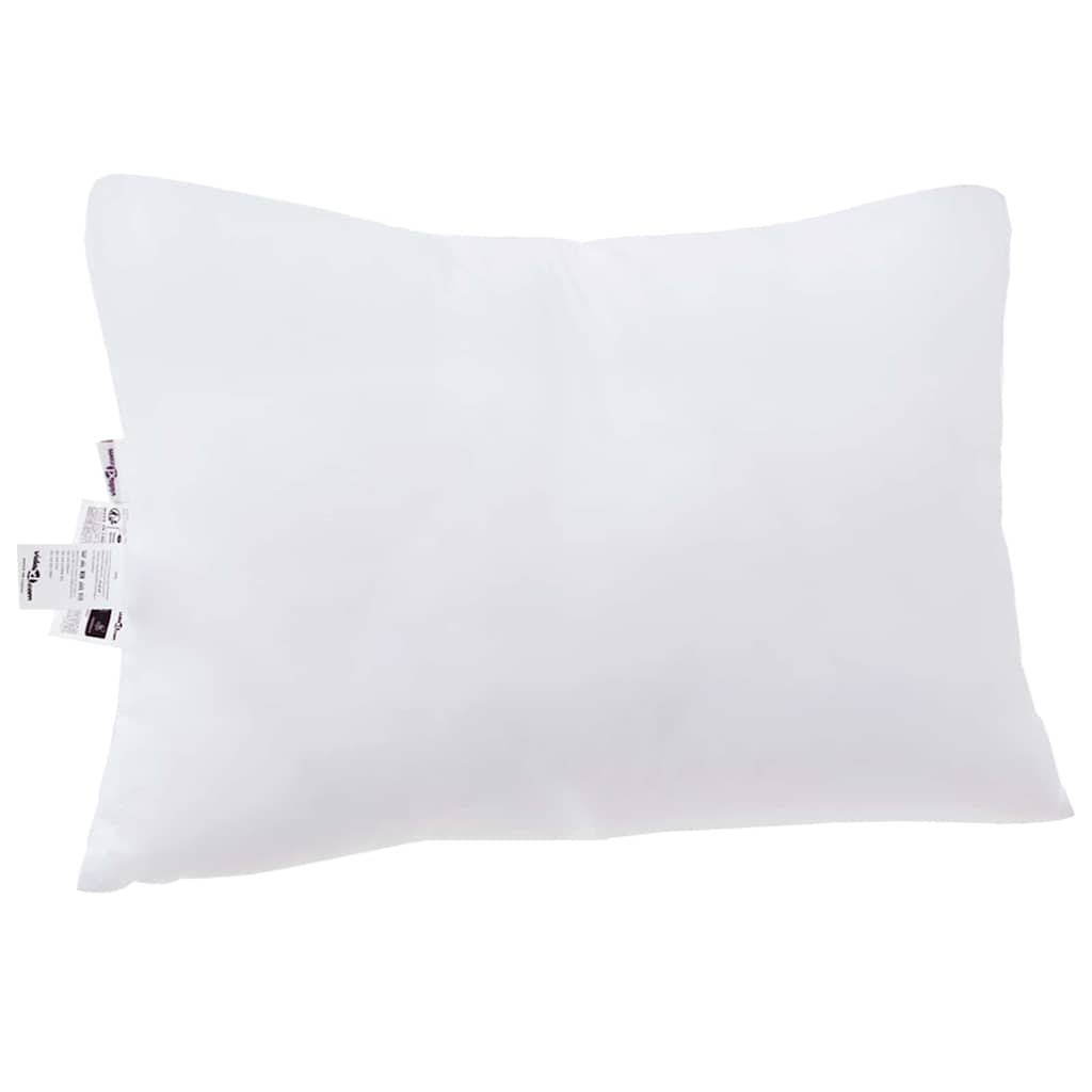 Cuscino con cuscino 2 pcs Bianco 51 x 31 x 20 cm Poliestere | homemem39