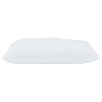 Cuscino 2 pz 61 x 41 x 20 cm Poliestere Bianco