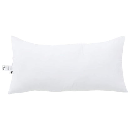 Cuscino con cuscino 2 pcs Bianco 81 x 42 x 20 cm Poliestere | homemem39