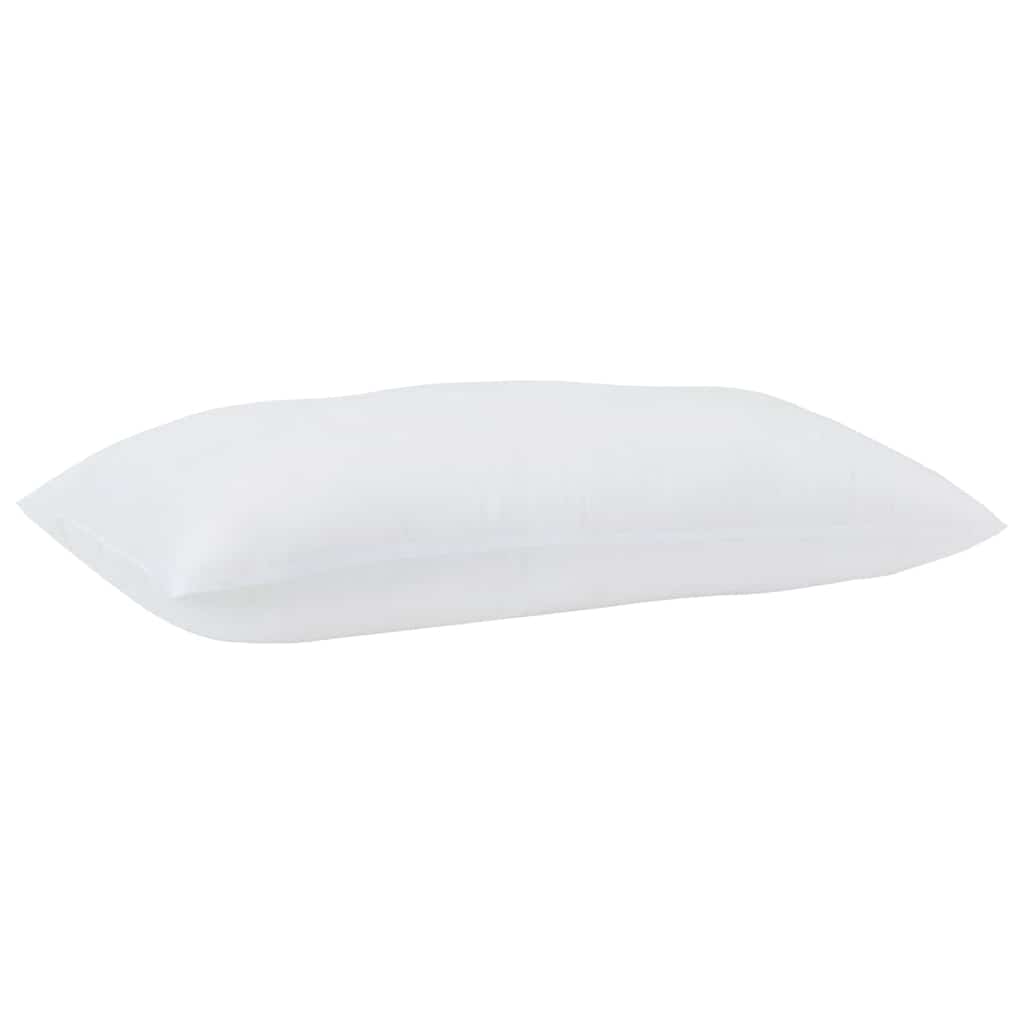 Cuscino con cuscino 2 pcs Bianco 81 x 42 x 20 cm Poliestere | homemem39