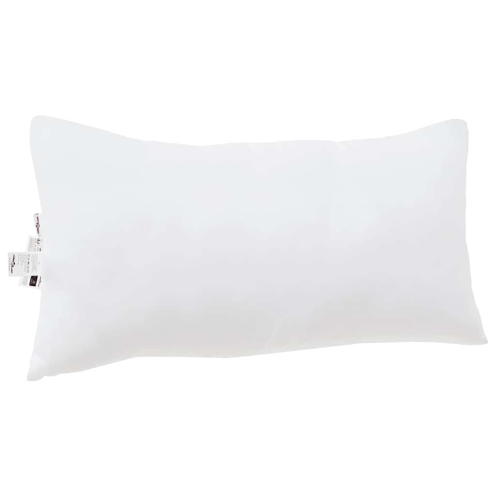 Cuscino con cuscino 2 pcs Bianco 81 x 42 x 20 cm Poliestere | homemem39