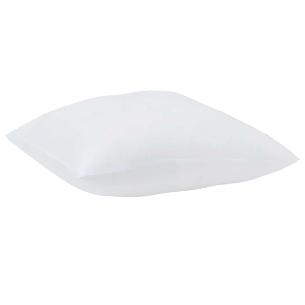 Cuscino con cuscino 2 pcs Bianco 51 x 50 x 20 cm Poliestere | homemem39