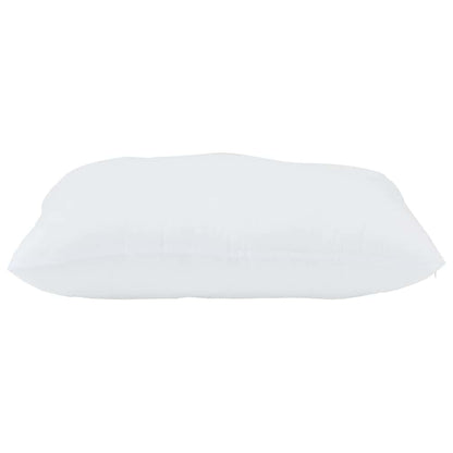 Cuscino con cuscino 2 pcs Bianco 51 x 50 x 20 cm Poliestere | homemem39