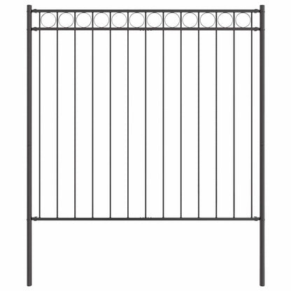 Elemento Recinzione ASSEN Grigio 170 x 170 cm Acciaio | homemem39