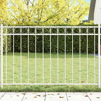 Elemento Recinzione ASSEN Bianco 170 x 100 cm Acciaio | homemem39