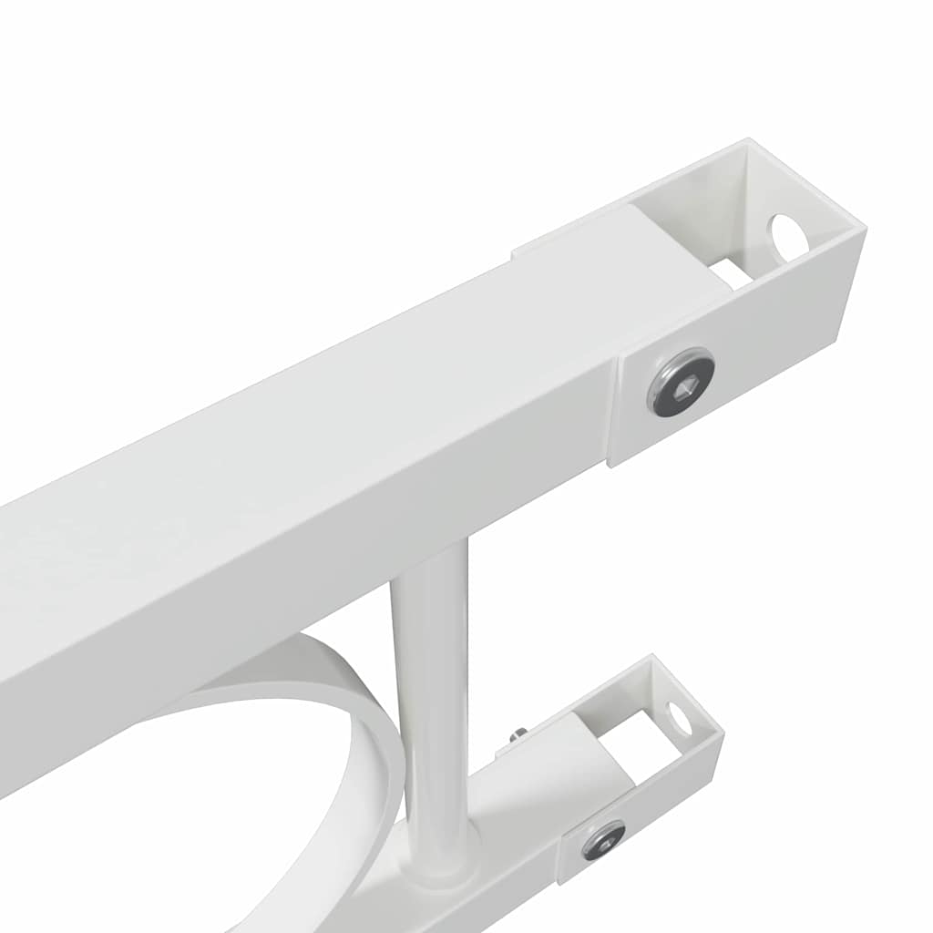 Elemento Recinzione ASSEN Bianco 170 x 120 cm Acciaio | homemem39