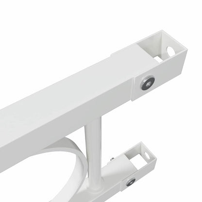Elemento Recinzione ASSEN Bianco 170 x 120 cm Acciaio | homemem39