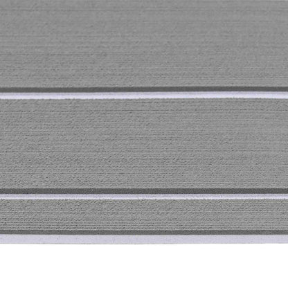 Pavimento per Barca Grigio chiaro e bianco 240 x 90 cm