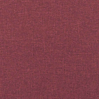 Divano Letto Estraibile Rosso Vino 194 x 50 x 82 cm Tessuto | homemem39