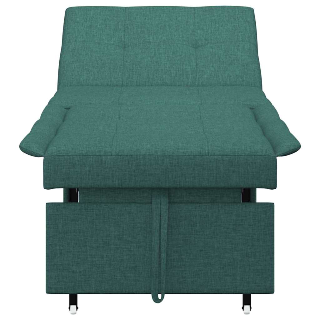 Divano letto Verde Scuro 194 x 50 x 82 cm Legno compensato