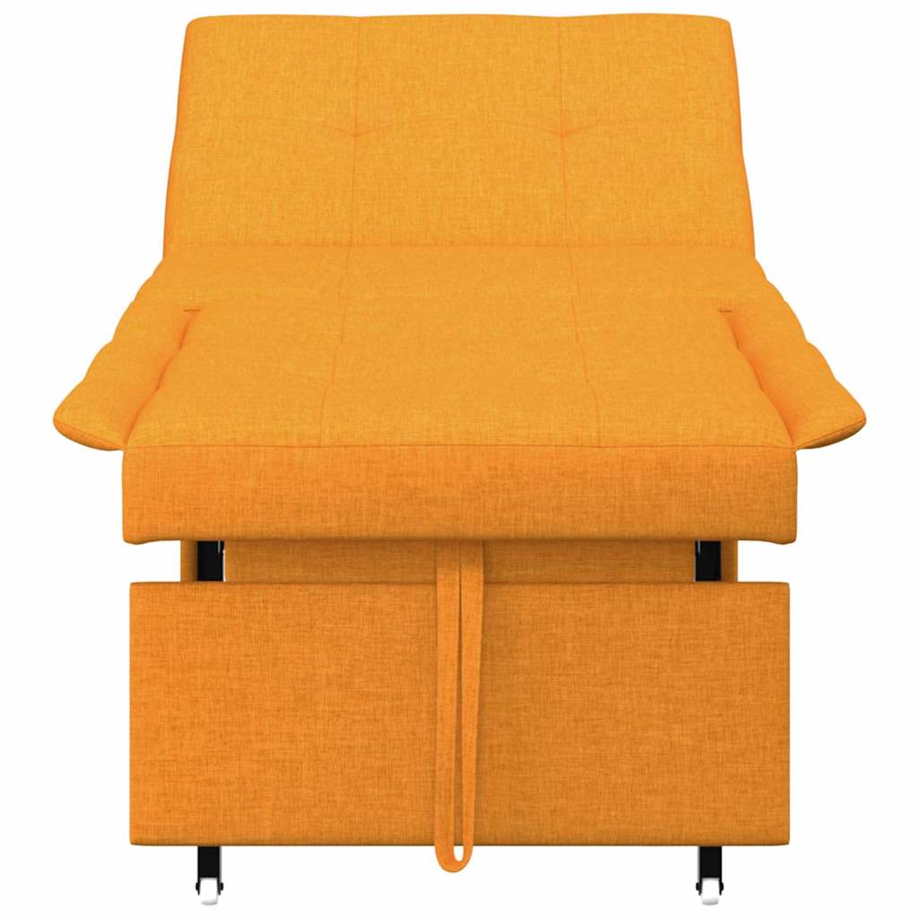 Divano letto Giallo Scuro 194 x 50 x 82 cm Legno compensato