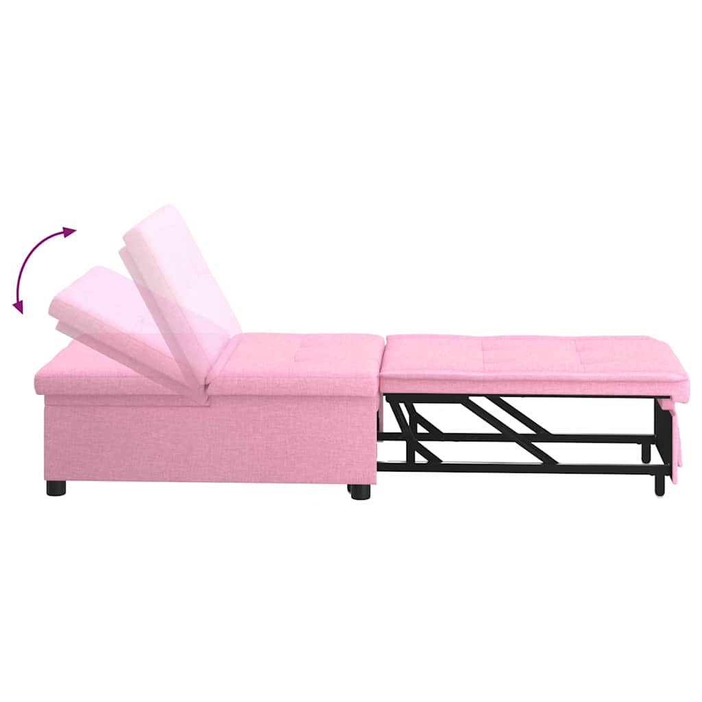 Divano letto Rosa 194 x 50 x 82 cm Legno compensato