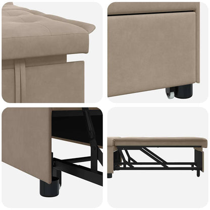 Divano Letto Estraibile Talpa 194 x 67 x 82 cm Microfibra | homemem39