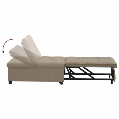 Divano Letto Estraibile Talpa 194 x 67 x 82 cm Microfibra | homemem39