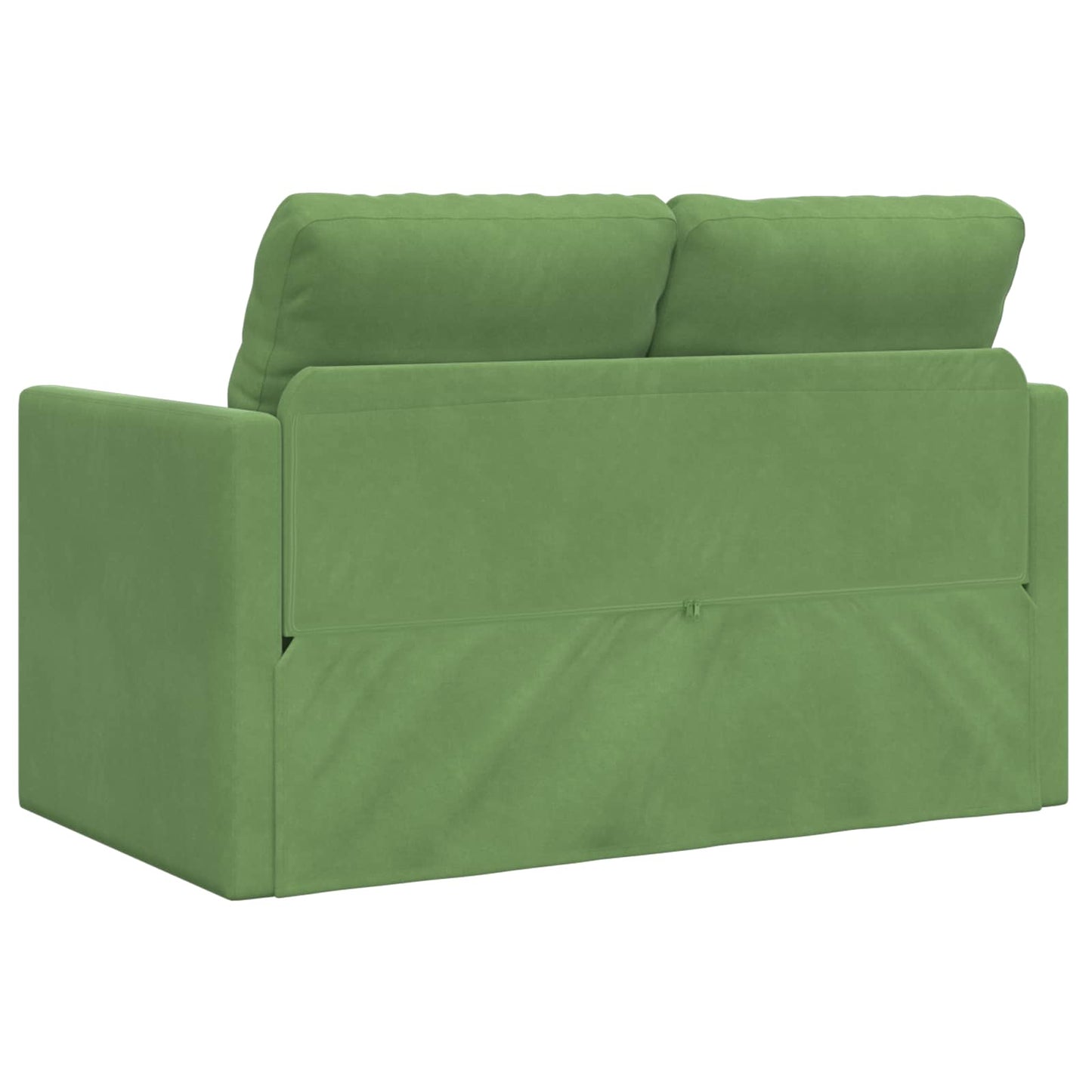 Divano letto Verde chiaro 204 x 122 x 60 cm Velluto - homemem39