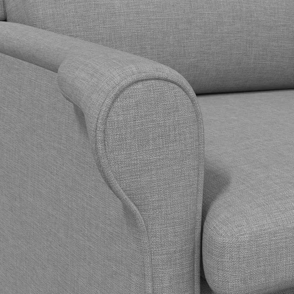 poltrona Grigio chiaro Tessuto | homemem39