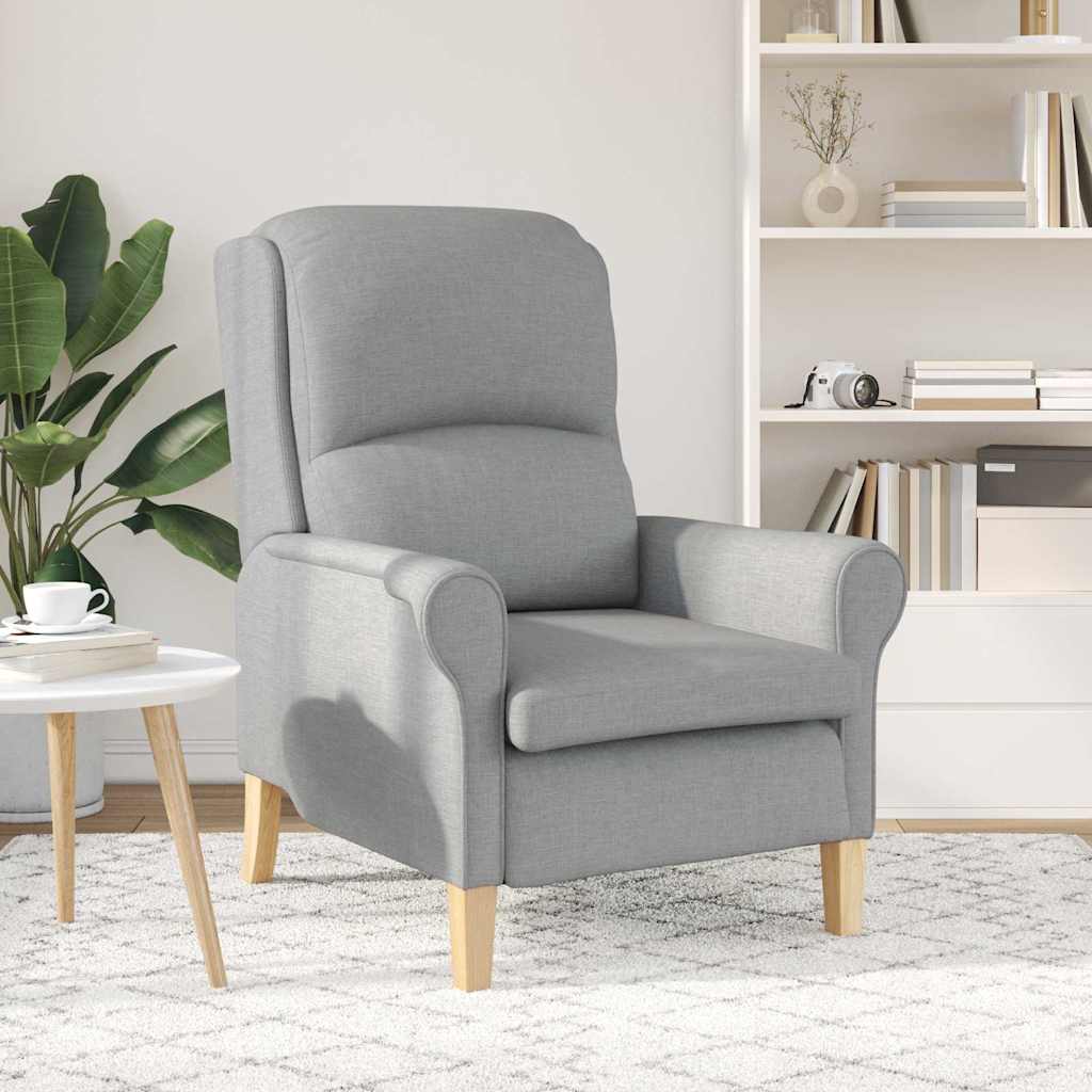 poltrona Grigio chiaro Tessuto | homemem39