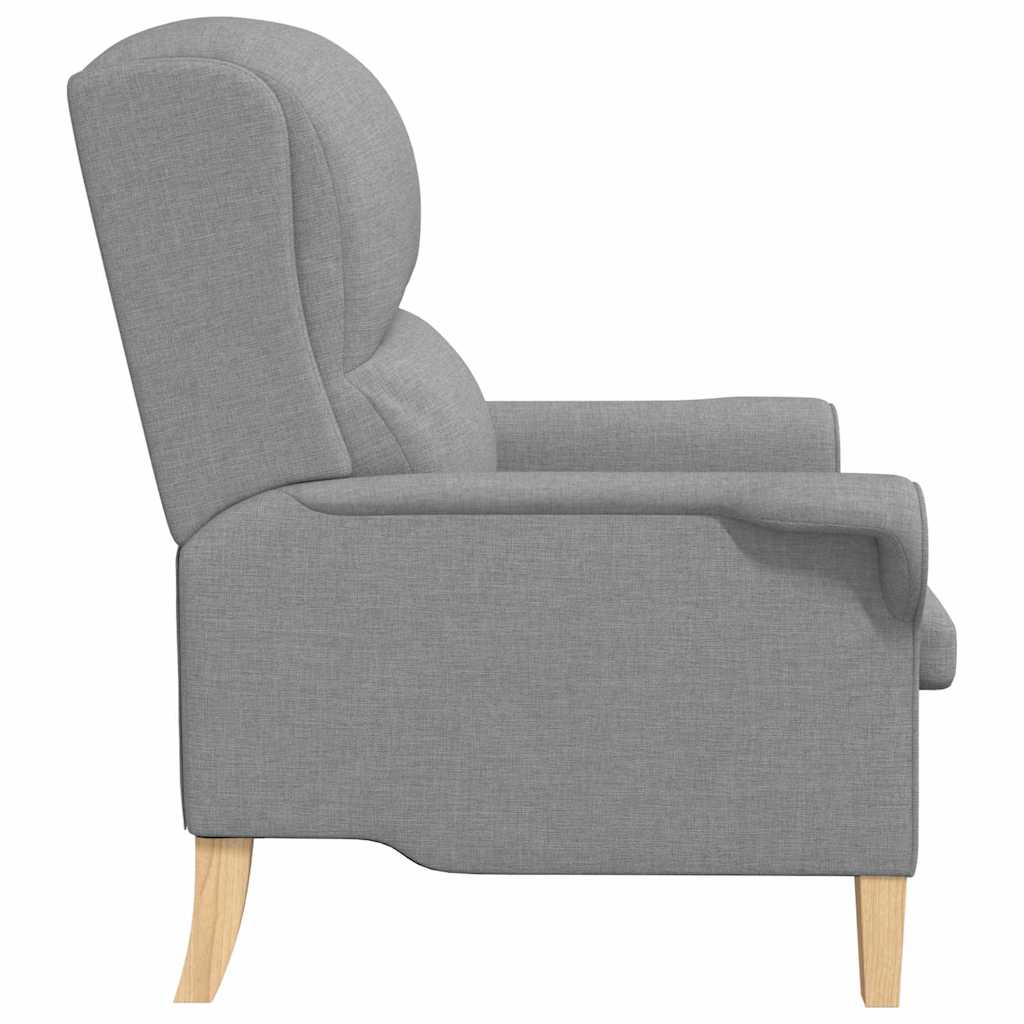 poltrona Grigio chiaro Tessuto | homemem39