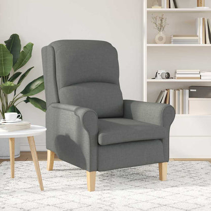 poltrona Grigio scuro Tessuto | homemem39