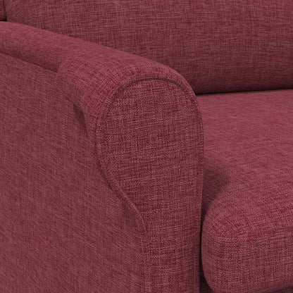 poltrona Rosso vino Tessuto | homemem39