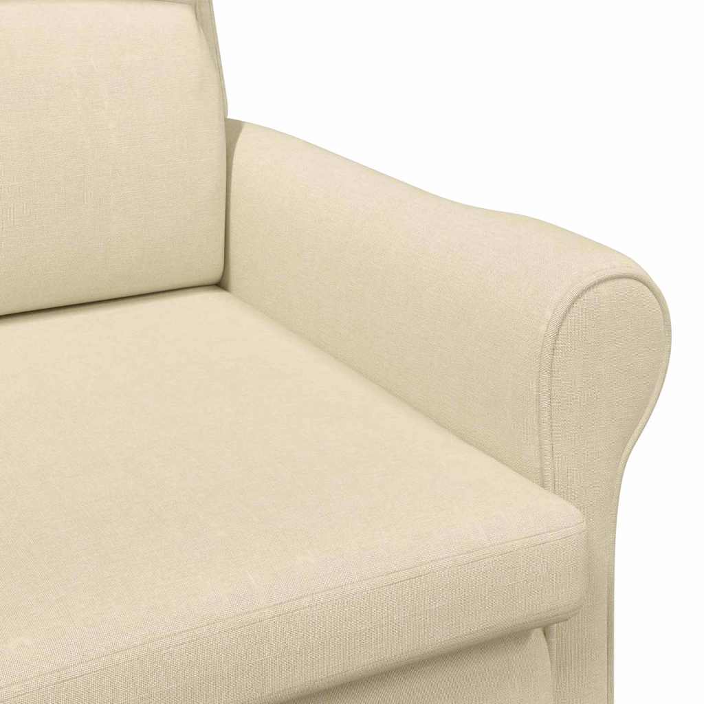 poltrona Crema 76 x 94 x 102 cm Tessuto - homemem39