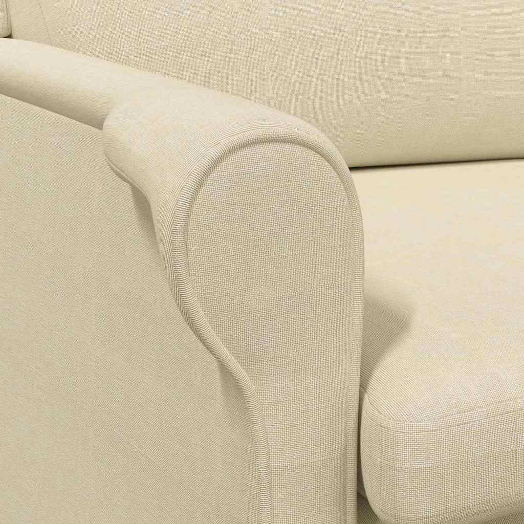 poltrona Crema 76 x 94 x 102 cm Tessuto - homemem39