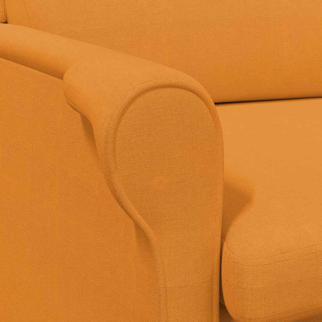 poltrona Giallo scuro Tessuto | homemem39