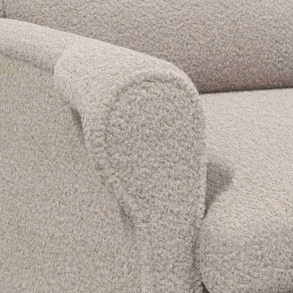 poltrona Grigio chiaro 76 x 94 x 102 cm - homemem39