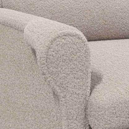 poltrona Grigio chiaro 76 x 94 x 102 cm - homemem39