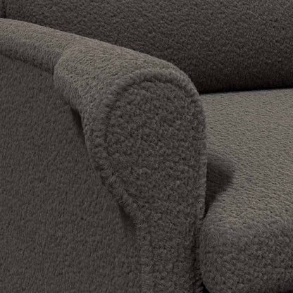 poltrona Grigio scuro 76 x 94 x 102 cm - homemem39