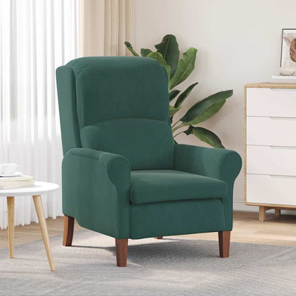 poltrona Verde scuro Velluto | homemem39