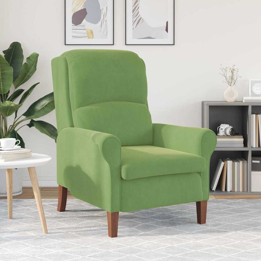poltrona Verde chiaro Velluto