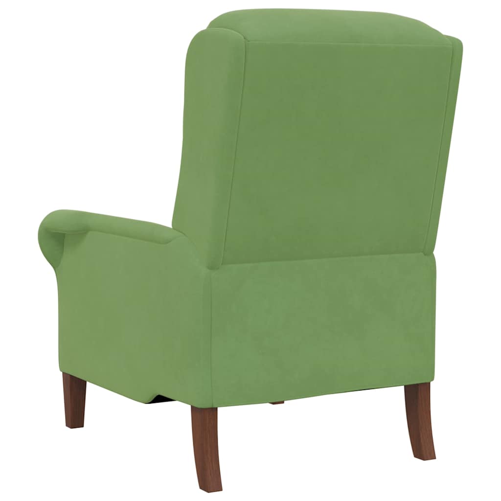 poltrona Verde chiaro 76 x 94 x 102 cm Velluto - homemem39