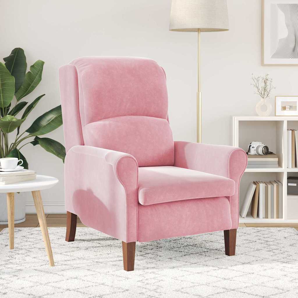 poltrona Rosa Velluto