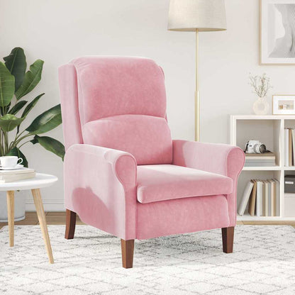 poltrona Rosa Velluto
