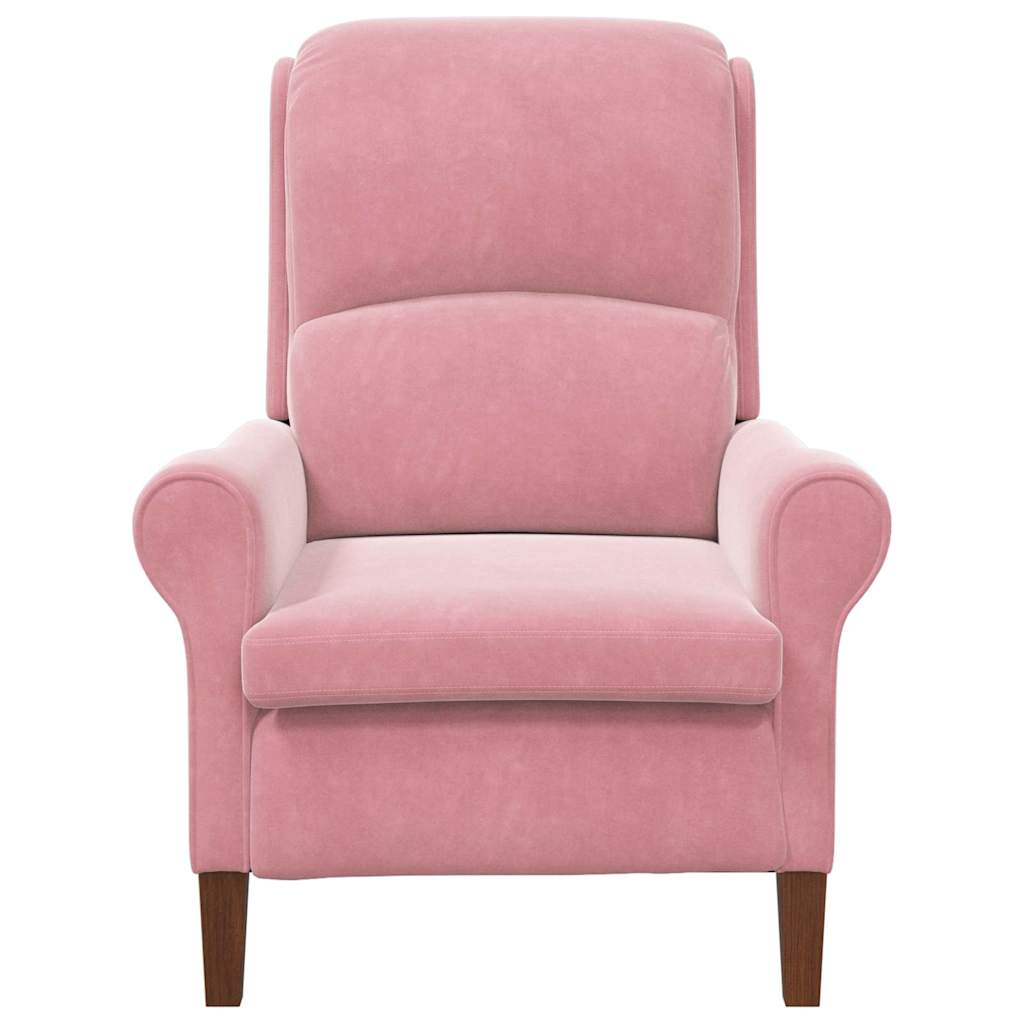 poltrona Rosa Velluto