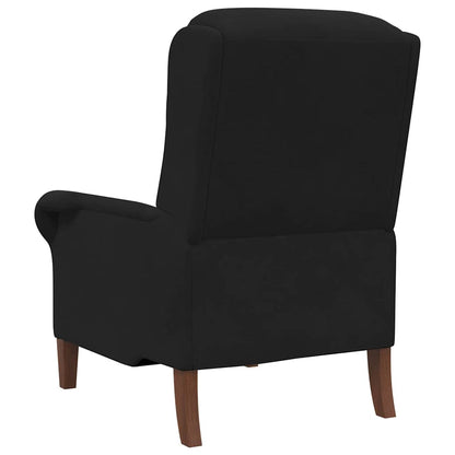 poltrona Nero 76 x 94 x 102 cm Velluto - homemem39