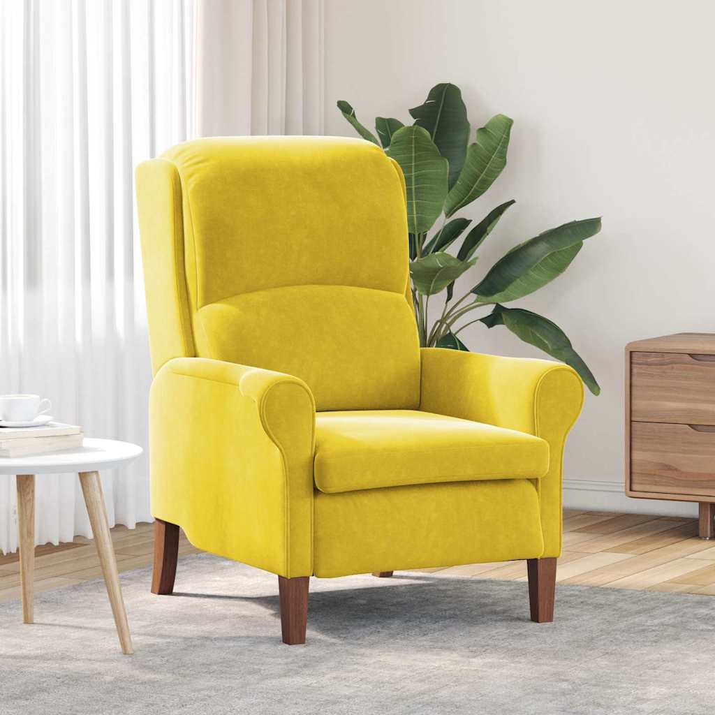 poltrona Giallo Velluto | homemem39